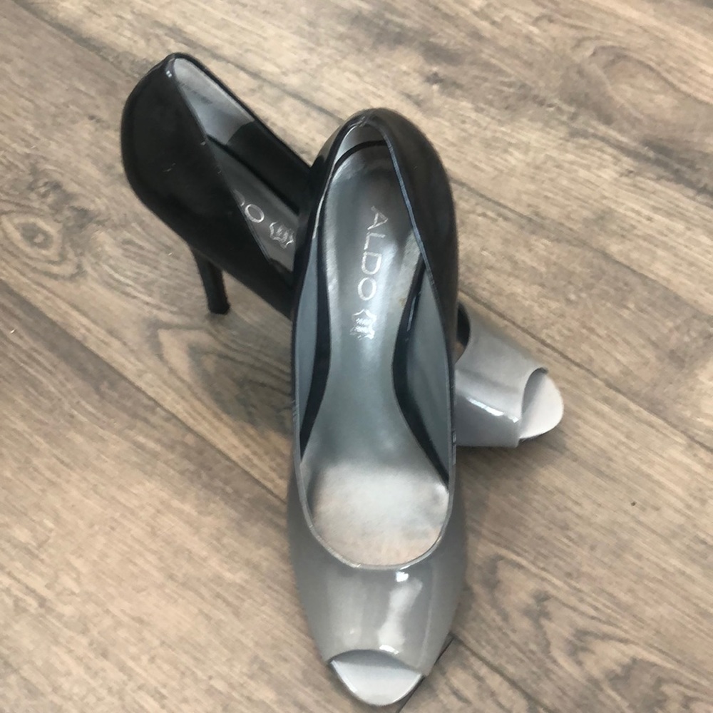 [Aldo] monochrome high heels 39